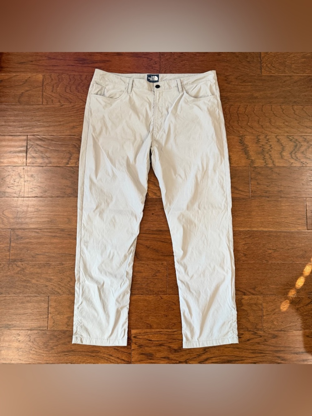 The North Face Sprag 5-Pocket Pants Men's 38x32 Stretch Hiking Outdoor Gray